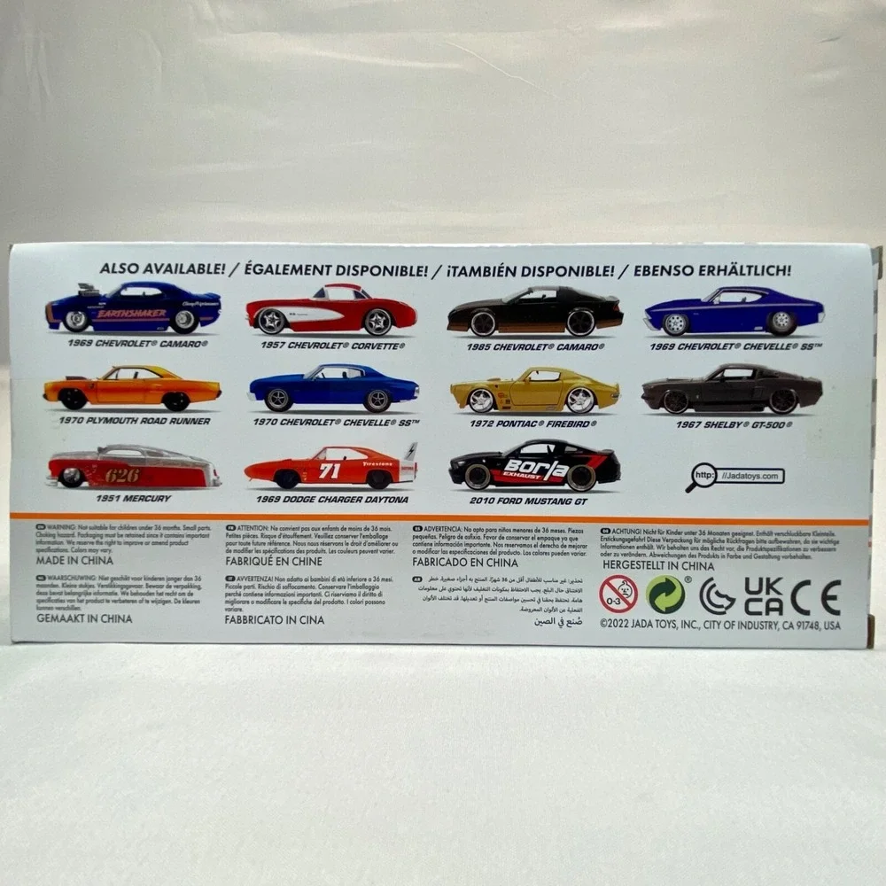 Jada 2010 Ford Mustang GT Big Time‎ Muscle 1:24 Die-cast Model Car NIP 2023 USA